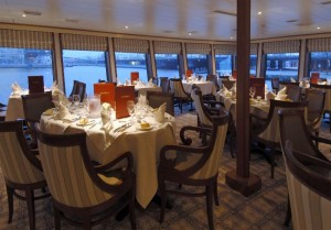 Main dining room on Uniworld River Duchess