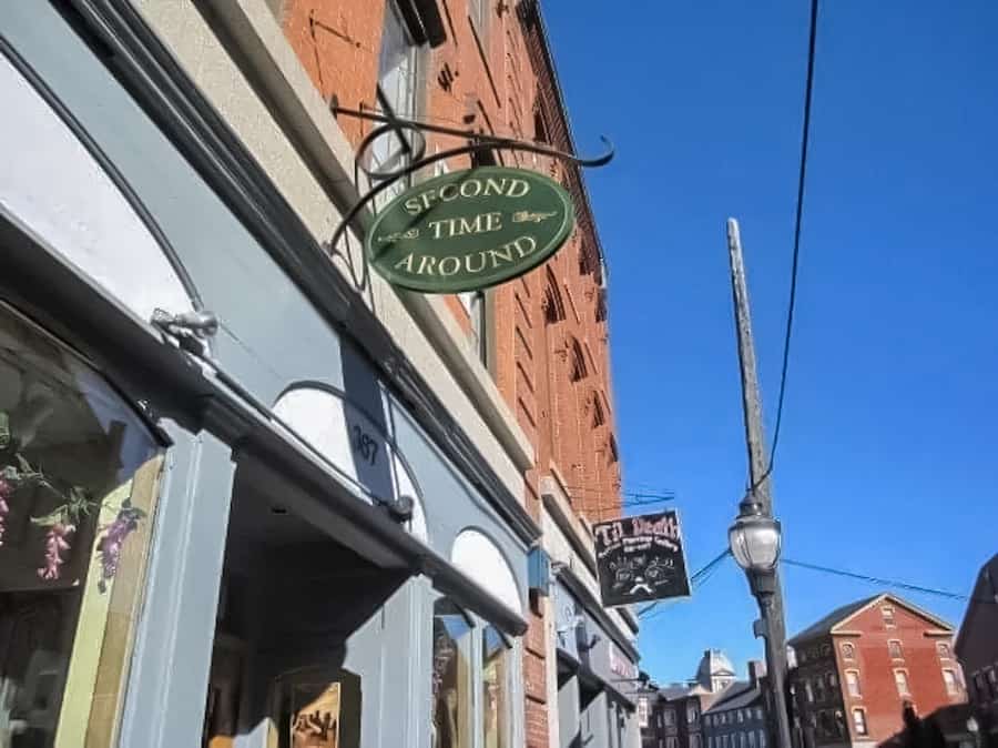 Portland Maine consignment shop