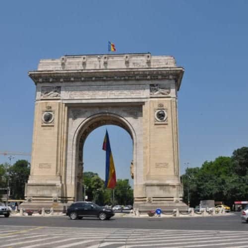 Arcul de Triumf – Triumphal Arch - Bucharest Romania