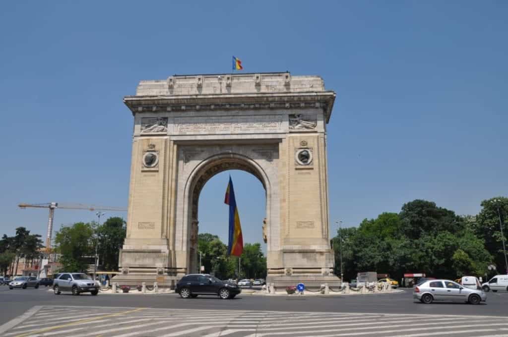 Arcul de Triumf in Bucharest