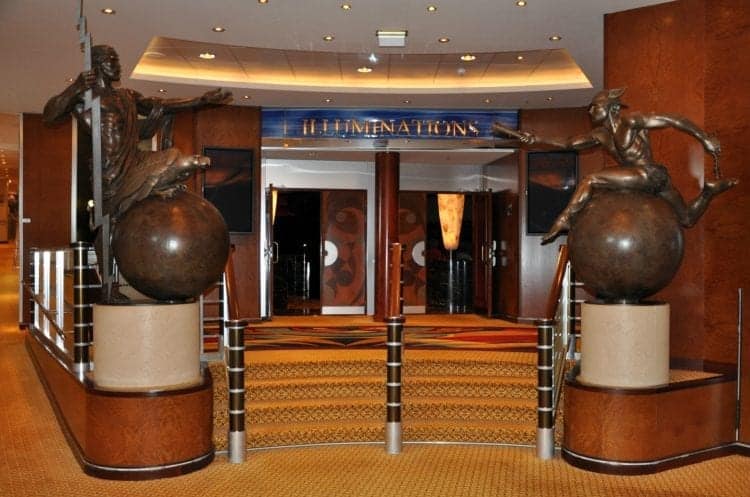 Illuminations aboard Cunard Queen Mary 2 - the only planetarium at sea