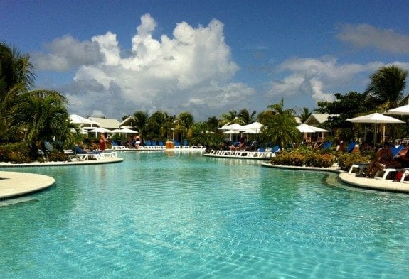 Carnival's recreation complex in Grand Turk - Turks and Caicos Islands