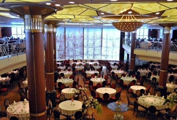 Celebrity Cruises Millennium dining room