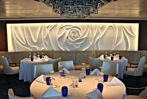 Celebrity Cruises Celebrity Infinity Blu restaurant