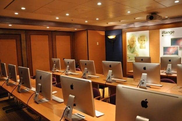 Cunard Line Apple iMac iStudy Learning Center