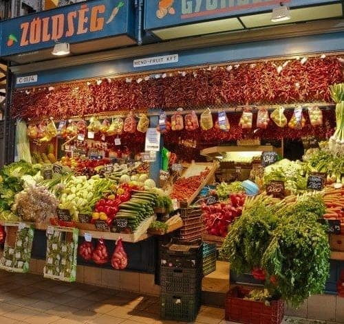 AmaWaterways Danuber river cruise with a visit to Budapest market