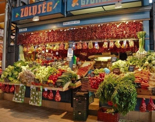 AmaWaterways Danuber river cruise with a visit to Budapest market