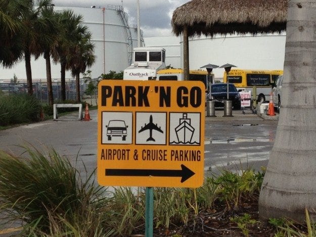 off site parking for cruise