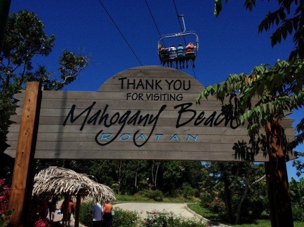 Mahogany Beach Roatan Honduras