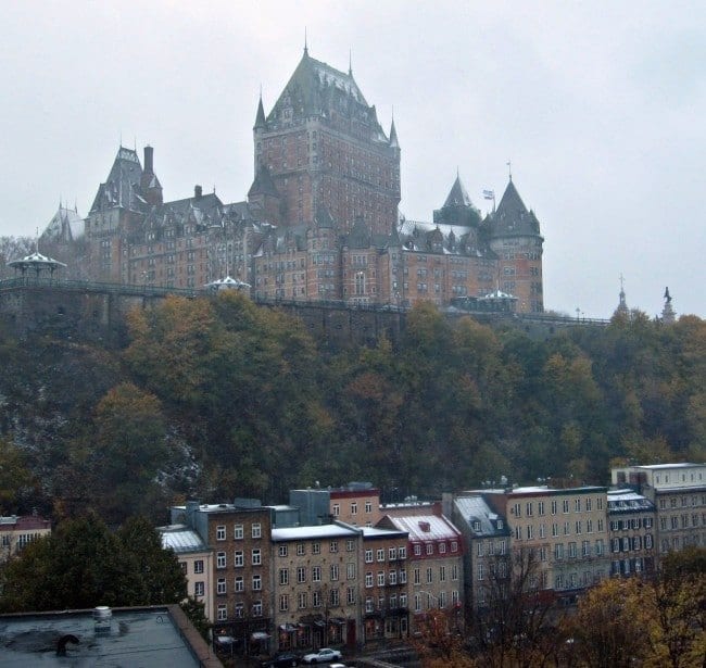 Quebec City on October cruise