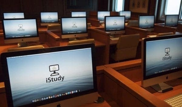 Cunard Line iStudy Apple iMac Learning Centers