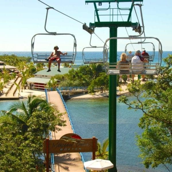 Take a Ride on the Magical Flying Chair in Roatan