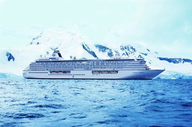 Crystal Cruises' Crystal Serenity in Antarctica