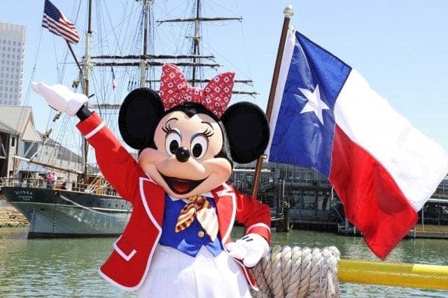 Minnie Mouse in Texas