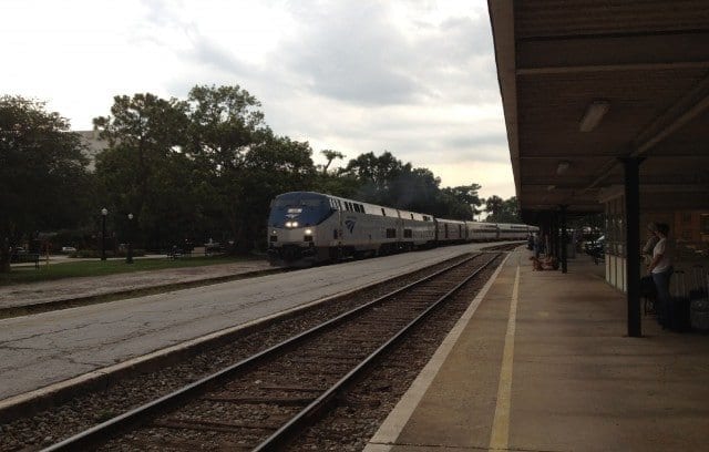 Florida Amtrak station Silver Star train to New York City