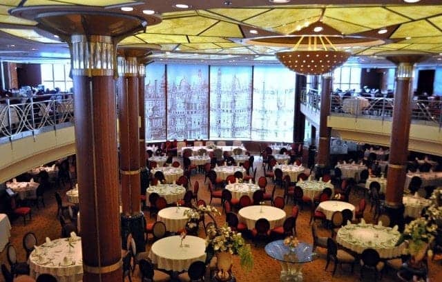 Celebrity Cruises Millennium dining room