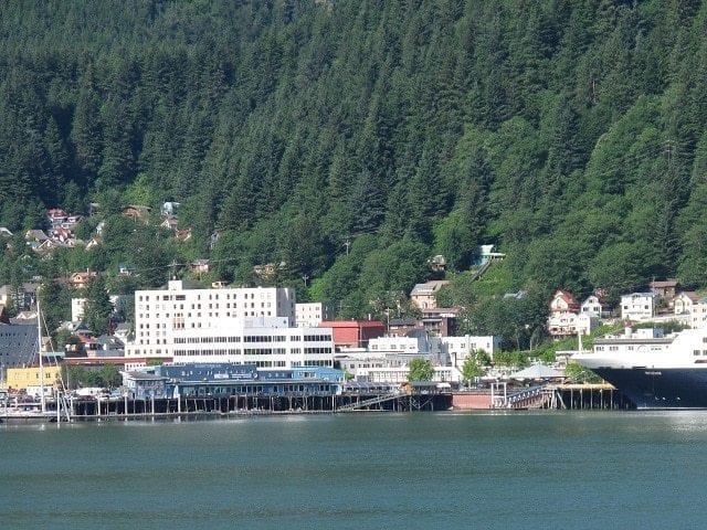 Downtown Juneau waterfront