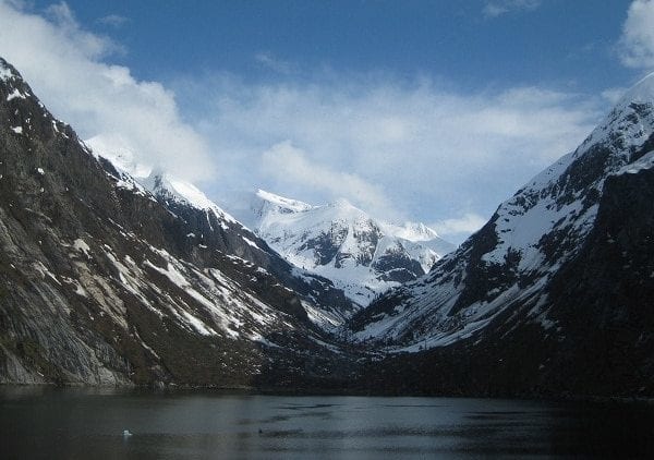 Sawyer Glacier in Tracy Arm fjord