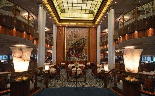 Cunard Queen Mary 2 Britannia Dining Room