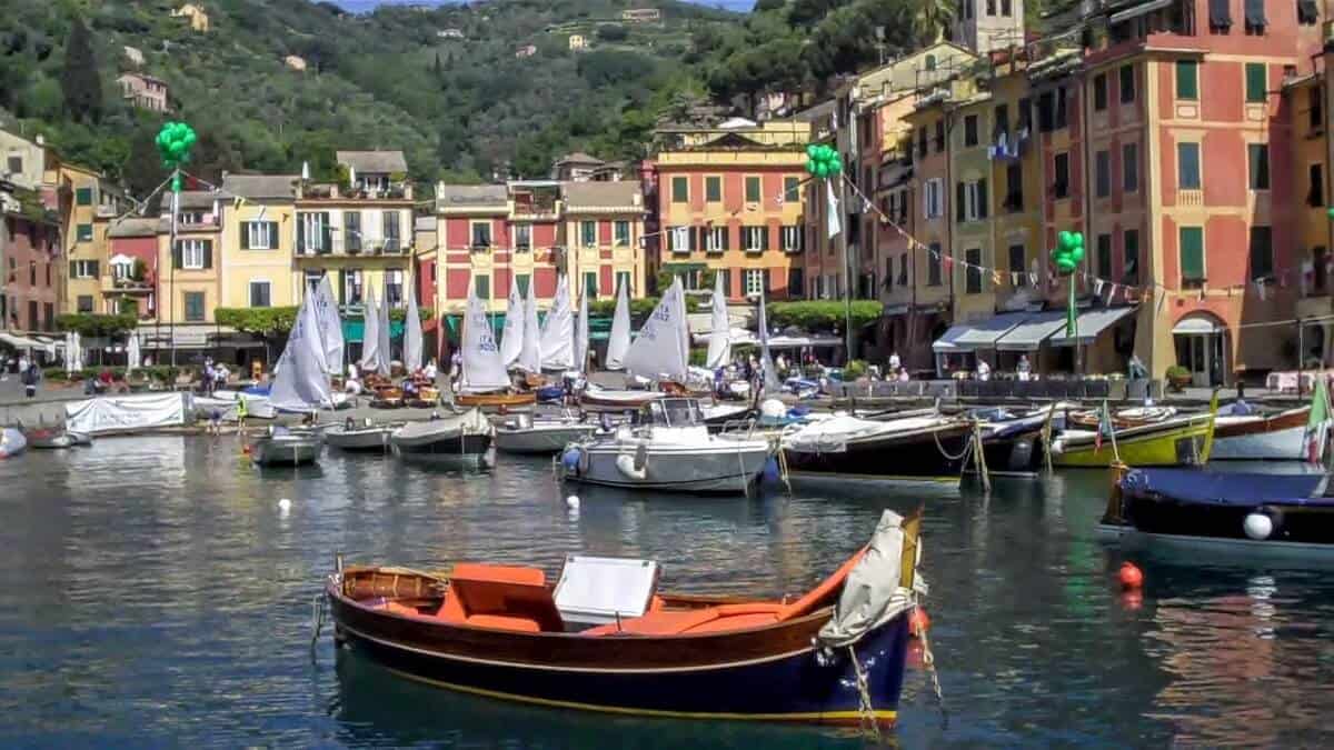 Portofino, Italy harbor