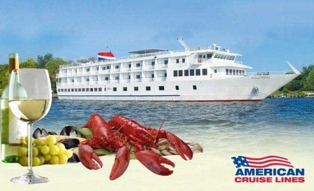 American Cruise Lines plies the inland waterways from Maine to Florida.