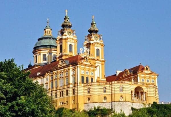 Melk Abbey in Melk, Austria