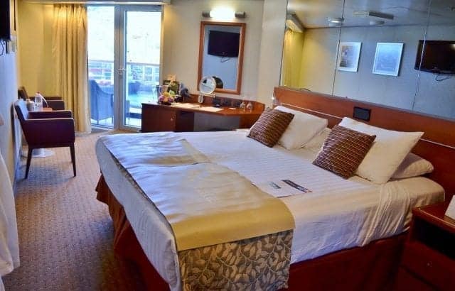 Holland America Line Nieuw Amsterdam Accessible Cabin with Balcony