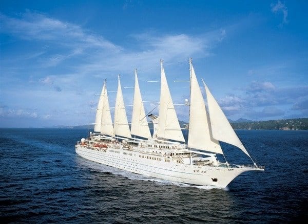 Windstar Wind Surf in the Caribbean