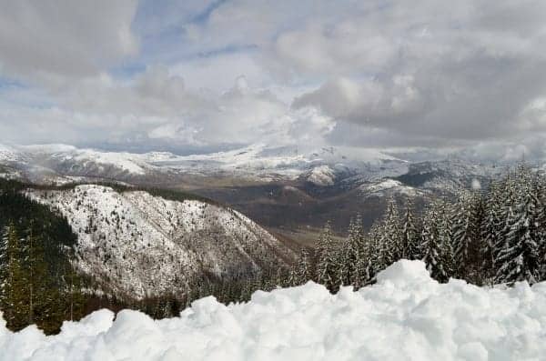 Mount St Helens volcano in Washington