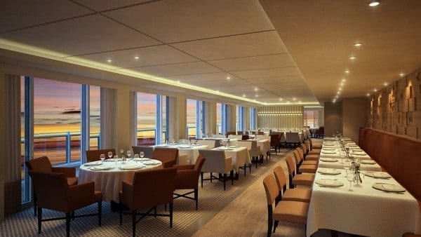 Viking Star's The Restaurant, will feature a menu that showcases local cuisine that reflects the seasons.