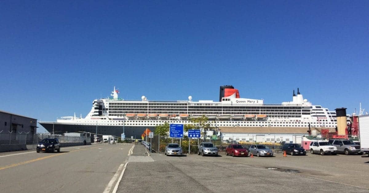 Queen Mary 2 at Brooklyn Cruise Terminal