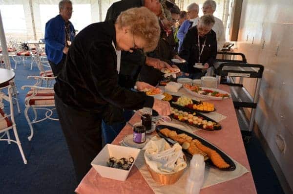 Queen of the West buffet