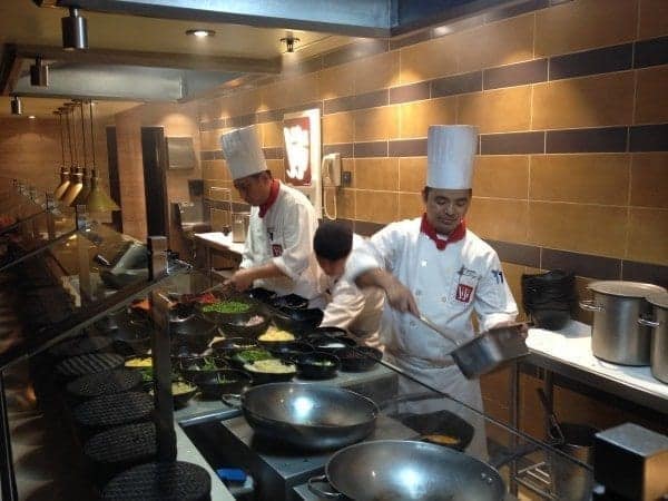 One of the best Asian restaurants at sea, JiJi Asian Kitchen is a melange of tastes and flavors from all across Asia.