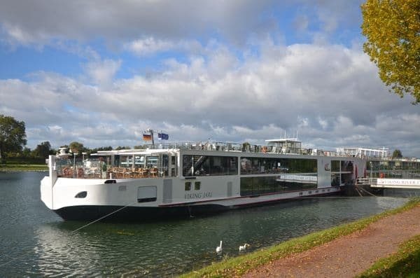 Viking Jarlsberg docked in Breisach, Germany.