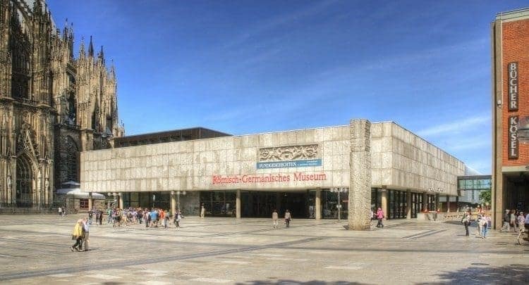 The Roman-Germanic Museum is one of many museums in Cologne The Roman-Germanic Museum in Cologne, Germany near the Dom Cathedral.