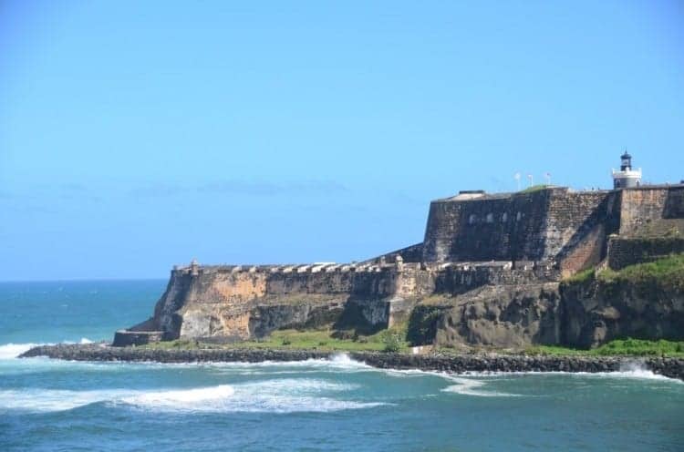 Cruise past the centuries' old El Morro Fortress at the entrance into San Juan Harbor.
