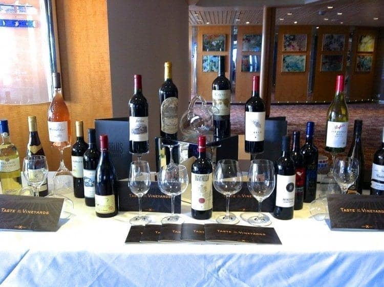 Choose from several different wine packages and purchase it before you leave home or when you are onboard.