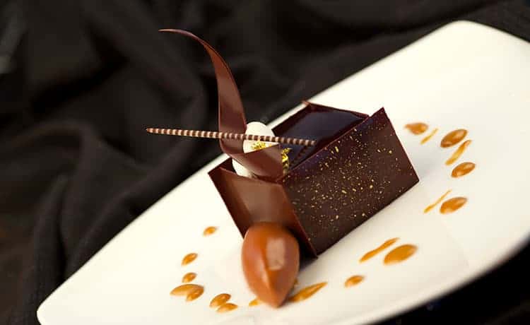 Princess Cruises Chocolate Journeys creation: Chocolate Tiramisu, Mascarpone Cream and Espresso Gelato.
