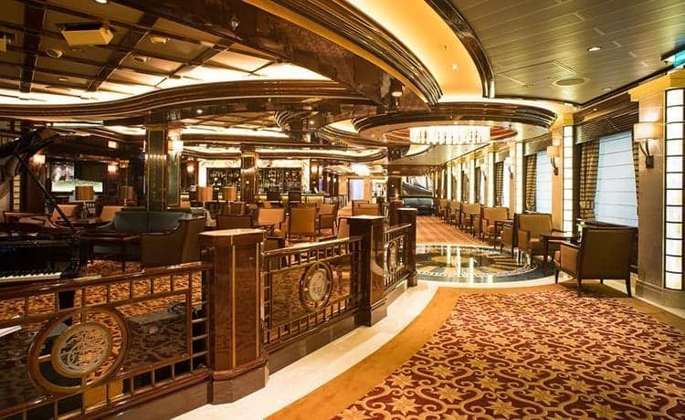 One of only two fee-based specialty restaurants on the Regal Princess, the Crown Grill offers premium beef and seafood, plus extraordinary desserts.