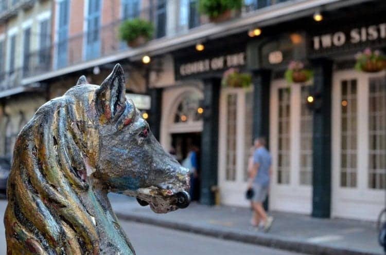 Spend a day or two pre- or post-cruise in New Orleans and include a meal at The Court of Two Sisters.