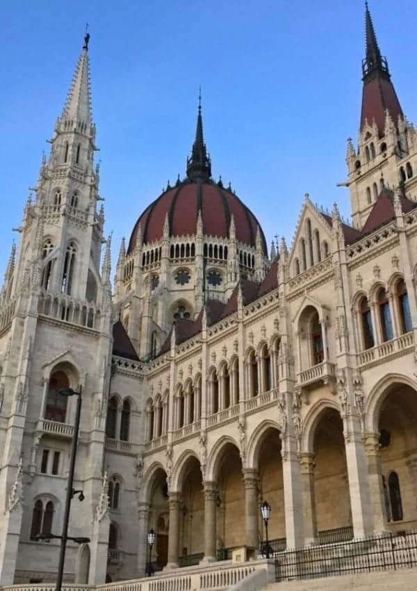 Budapest Parliament building along the Danube is another of my favorite places to visit in Budapest.