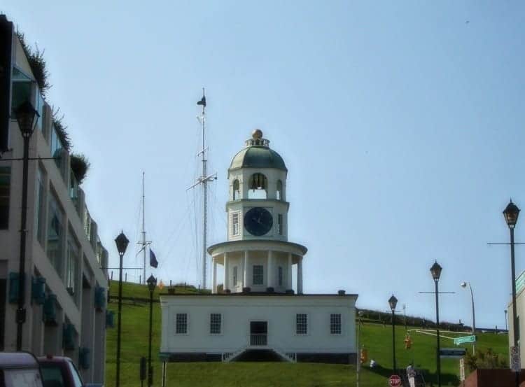 The Citadel is just a few minutes walk from the pier, right in the middle of downtown Halifax.