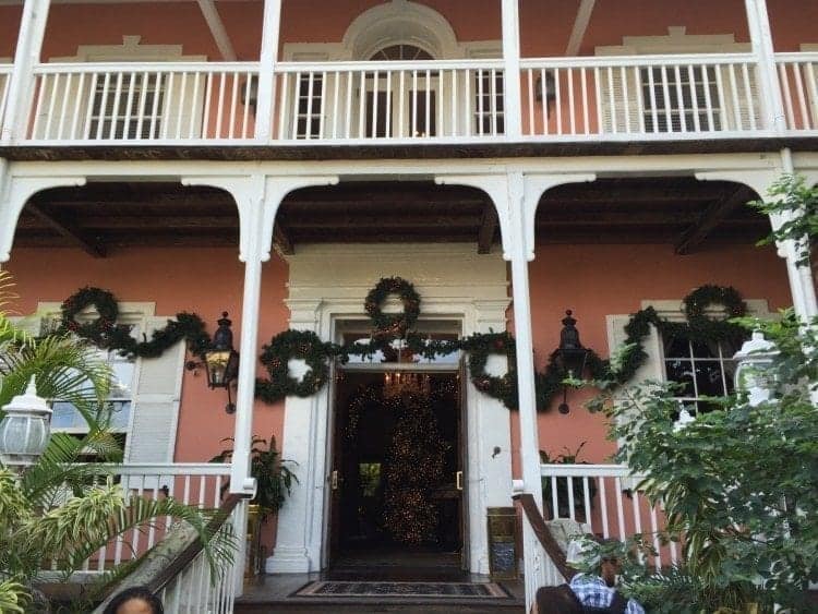 Nassau rum and food walking tour stops at Greycliff Chocolatier