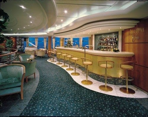 Stop for your first drink on the Norwegian Sky at the Atrium Bar when you board the ship.