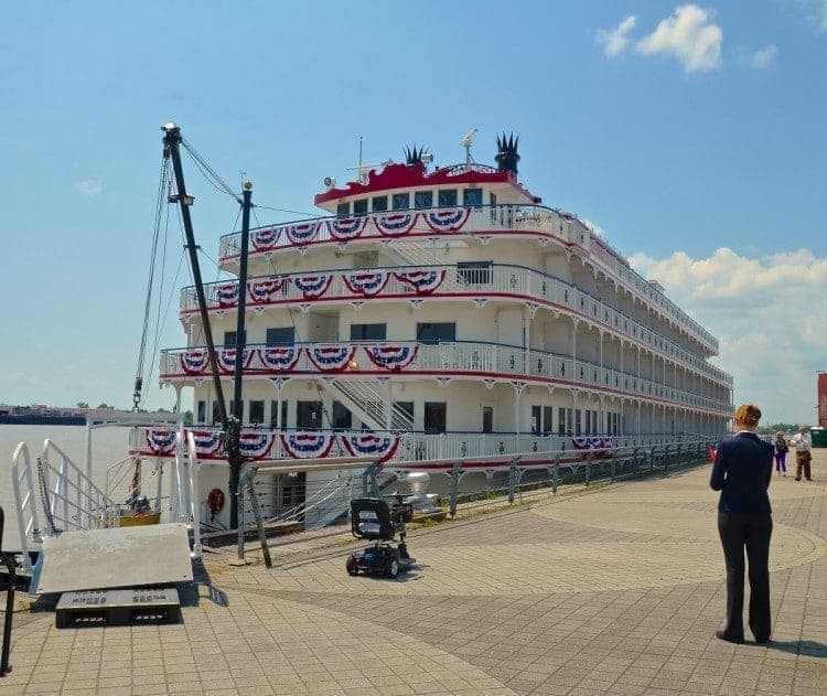 Queen of the Mississippi Embarkation Day in New Orleans