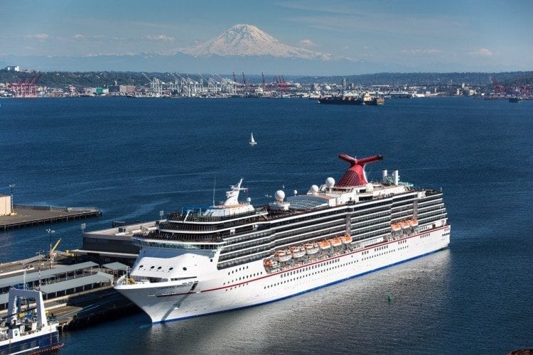 Cruises to Alaska begin at the Port of Seattle. Image by Don Wilson for PortofSeattle.org