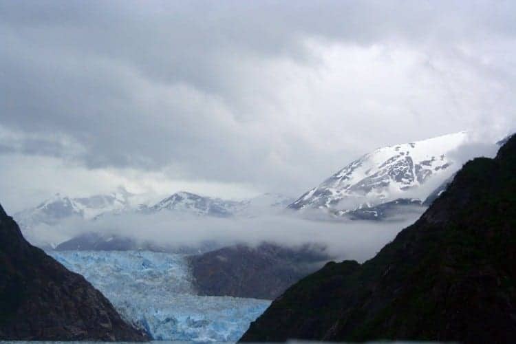 Some cruises to Alaska cruise the beautiful Tracy Arm Fjord. Image by Eva Grubb.