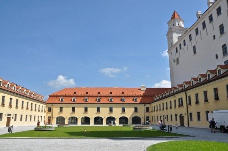Bratislava Castle Courtyard