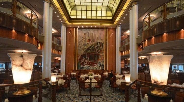 Cunard Queen Mary 2 Britannia Dining Room