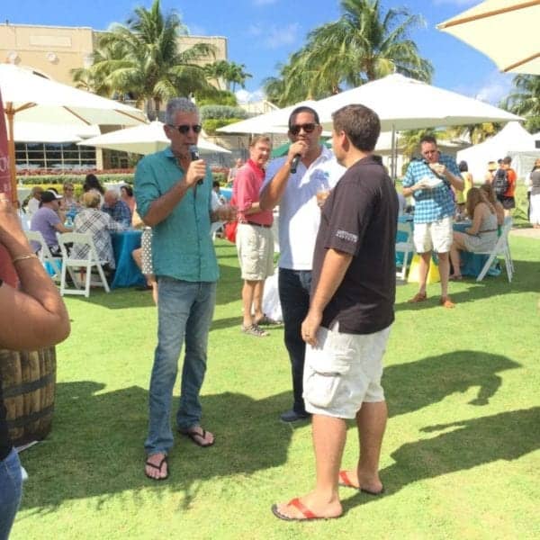 Remembering Anthony Bourdain – An Interview at the Grand Cayman Cookout